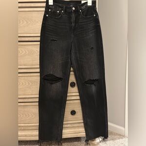 American Eagle Super High Rise Baggy Jean